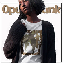 Load image into Gallery viewer, girl-wearing-white-t-shirt-with-with-dancer-and-text-on-the-front