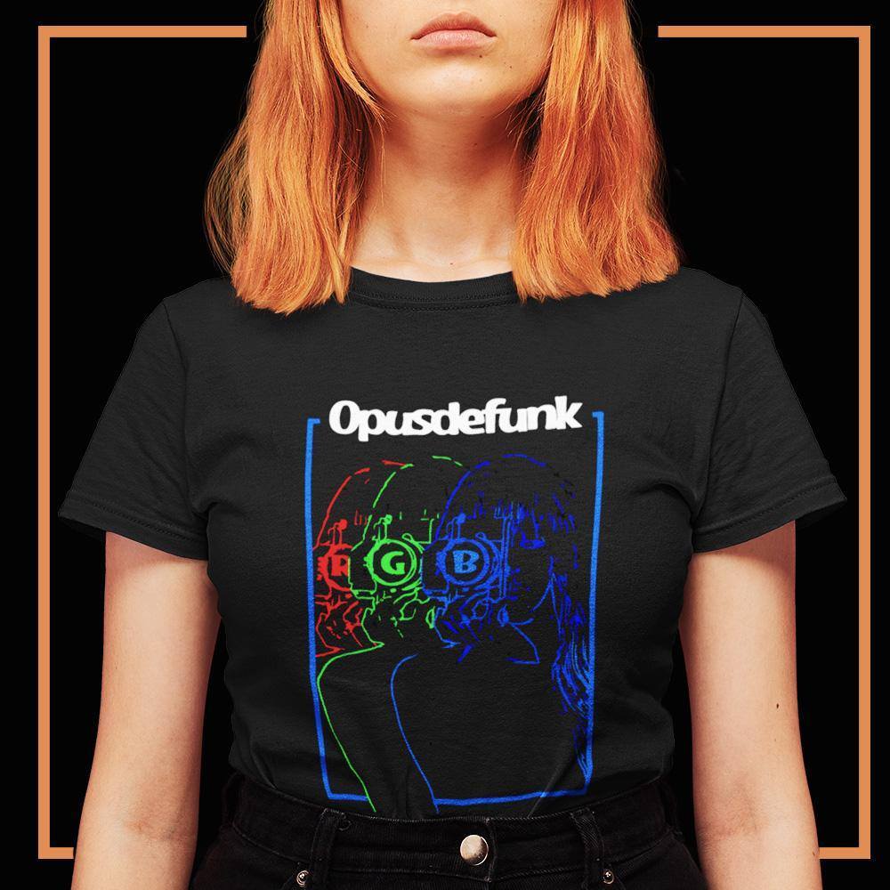 girl-wearing-black-t-shirt-with-with-girl-holding-a-camera-to-her-eye-on-the-front